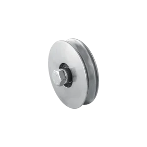 Ruedas Guías 3" en V Para Portones Corredizos 100,80
