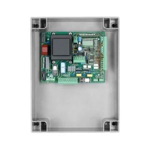 Central de mando electrónica Benincà BRAINY para control de motores de portones.